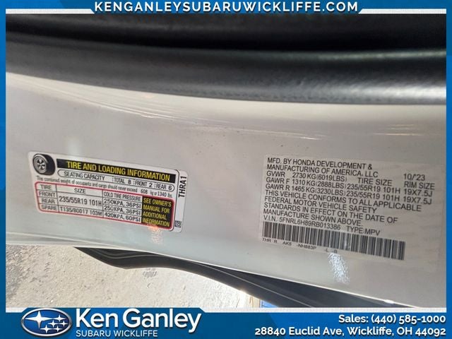2024 Honda Odyssey Touring