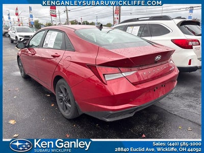 2023 Hyundai Elantra Hybrid Blue