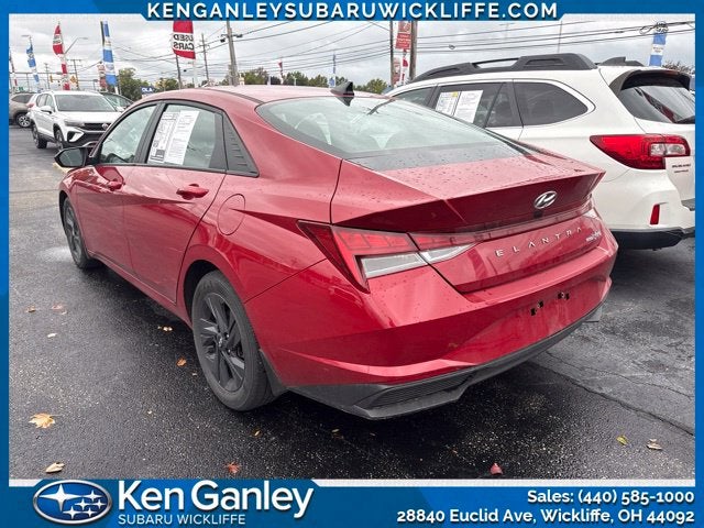 2023 Hyundai Elantra Hybrid Blue
