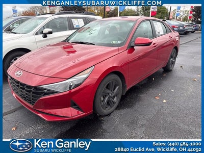 2023 Hyundai Elantra Hybrid Blue