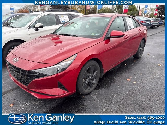 2023 Hyundai Elantra Hybrid Blue