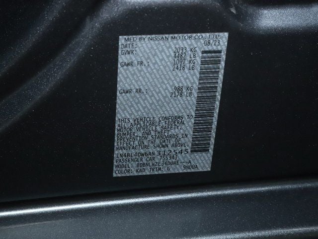 2024 Nissan Altima 2.5 SV