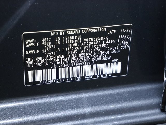 2024 Subaru Crosstrek Wilderness