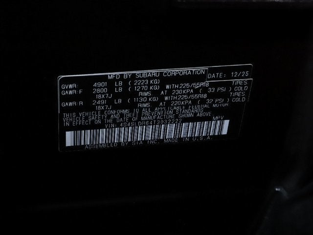 2026 Subaru Forester Limited