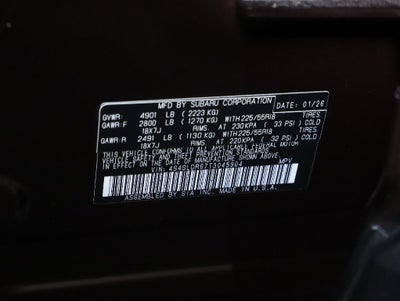 2026 Subaru Forester Limited