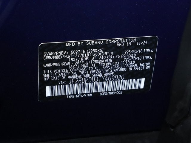 2026 Subaru Outback Limited
