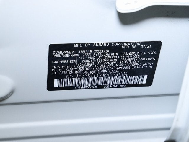 2021 Subaru Forester Premium