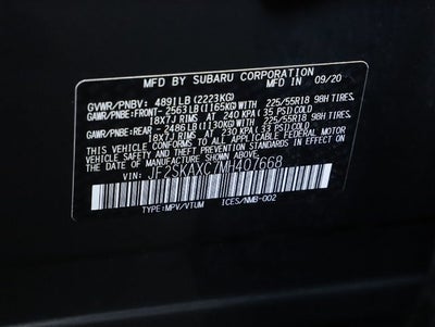 2021 Subaru Forester Touring