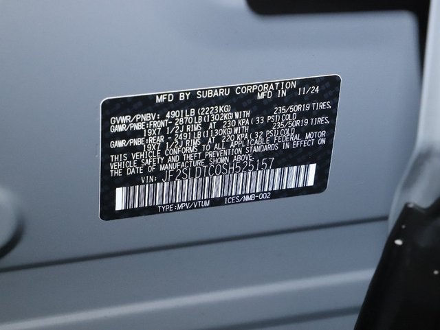 2025 Subaru Forester Touring